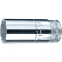 Stahlwille 46 13 02020013 Dubbel zeskant Dopsleutelinzetstuk 3/8 (10 mm)
