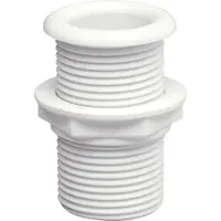 PLASTIMO Standard Flange Thru-hull Transparant 25 x 155 mm