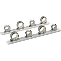 Taco Metals Rod Hanger Rack Support Zilver for 4 Rods