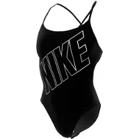Nike Hydrastrong Multi Graphic Adjustable Crossback Swimsuit Zwart 32 Vrouw
