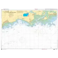Shom Pointe De Saint-jacques-damgan Marine Charts Veelkleurig 84 x 120 cm