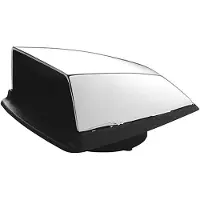 PLASTIMO Chromed Fresh Air Vent Transparant 150 x 120 x 54 mm