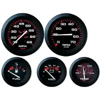 Sierra Amegado Med Fuel Gauge Transparant 50.8 mm