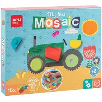 APLI Kids Mijn eerste houten blokken mozaïek spel