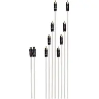 Fusion Performance Rca Cables Zilver