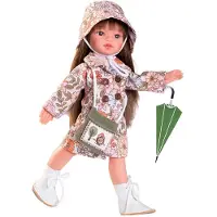 Marina & Pau Emily Raincoat Doll Roze Kinderen