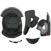 Cgm Volledig zwarte binnenkant, 363 SHOT helm, maat S