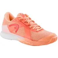 Head Racket Sprint Pro 4.0 Clay Shoes Oranje EU 42 1/2 Vrouw