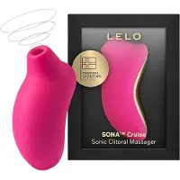 LELO Sona Cruise - clitorisstimulator met geluidsgolven - rood