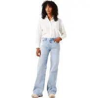 Garcia Celia wide dames Jeans, 31/32, Blauw, Wide fit