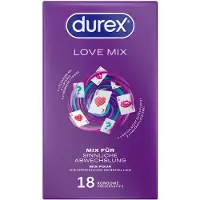 Durex Love Mix - condoom pakket - mix - 18 stuks