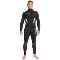 Abysstar Sidney 2.5 Mm Diving Wetsuit Zwart 2XL Man