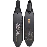Sigalsub Tsunami 12k Super Soft Spearfishing Fins Zwart,Grijs EU 39 1/2-41