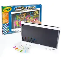 Crayola Led Deluxe Slate Create Your Works Of Art And Look At Your Drawing Illum Up 46x5x30 Cm Transparant