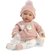 MuÑecas Guca Ada Weighted Baby Reborn 42 Cm Roze Kinderen