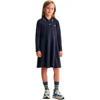 Gant 751135 Lange Jurk Met Lange Mouwen