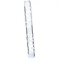 Clarity - glazen dildo met twee uiteinden - transparant