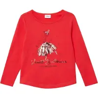 s.Oliver Shirt rood / wit