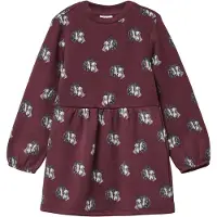 s.Oliver Jurk grijs / bordeaux