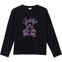 s.Oliver Shirt lila / zwart