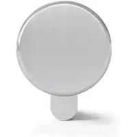 Dom Halve knopcilinder Plura H /30mm Zilver | Nikkel
