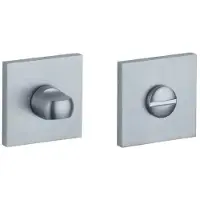 STILE | WC garnituur | 53x53x7mm | Mat Chroom