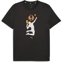 Puma Momo González Short Sleeve T-shirt Zwart 2XL Man