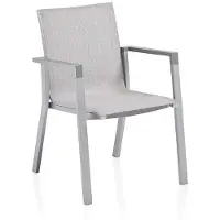 Kettler Rasmus Stapelsessel Aluminium/Outdoorgewebe 2 stuks