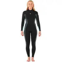Rip Curl Dawn Patrol 4/3 Mm Dames Neopreen Wetsuit Met Lange Mouwen En Rugrits