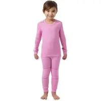 Helly Hansen Baselayerset Kids Lifa Merino Set Meta Pink-Maat 86