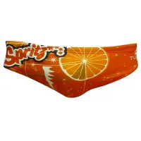 Turbo Spritz Swimming Brief Oranje 7-8 Years Jongen