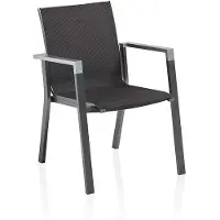 Kettler Rasmus Stapelsessel Aluminium/Outdoorgewebe 2 stuks