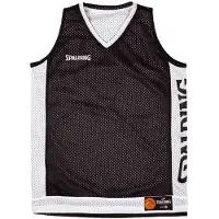 Spalding Reversible Sleeveless T-shirt Zwart M Man