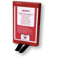 Lalizas Fire Blanket Rood 100 x 100 cm