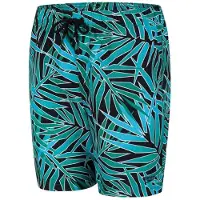 Speedo Junglerain 15´´ Swimming Shorts Blauw,Zwart 8-9 Years Jongen