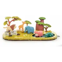 Halftoys Animal World Educational Game Veelkleurig Kinderen