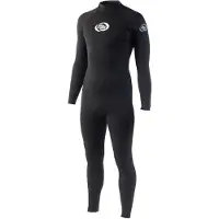 Storm Full Gbs Bz 4/3 Mm Wetsuit Met Lange Mouwen En Rits Op De Rug