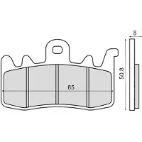 RMS Beauty Bmw R 1200 Gs 225103193 Gesinterde Remblokken