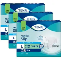 Tena 3x Proskin Slip Super L 30 Stuks