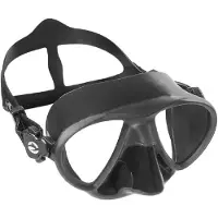 Abysstar See More Spearfishing Mask Zwart