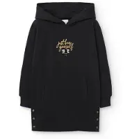 Boboli Fleece Flame Lang Mouw Jurk