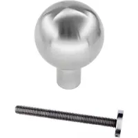 HDD Pro Voordeurknop Top B 50 Massief Inox Plus