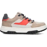 Ton & Ton Jongens Sneakers Erjon 1 - Beige - Maat 33