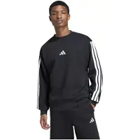 Adidas Essentials 3 Stripes Fleece Sweatshirt