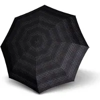 Knirps T-200 Medium Duomatic Paraplu checks black