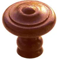 HDD pro HHD Pro Meubelknop Kasttrekker Top Rond Roest