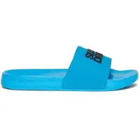 Superdry Sportswear Badslippers met Logo Blue Grootte: 6-7
