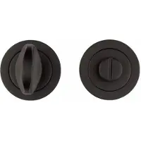 HDD pro WC Garnituur Rond Draairozas Zwart