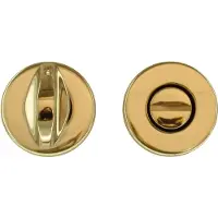 HDD pro WC Garnituur Rond Klikrozas 45 Mm Messing PVD