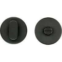 HDD pro WC Garnituur Rond Shape Zwart Zonder Rood/wit